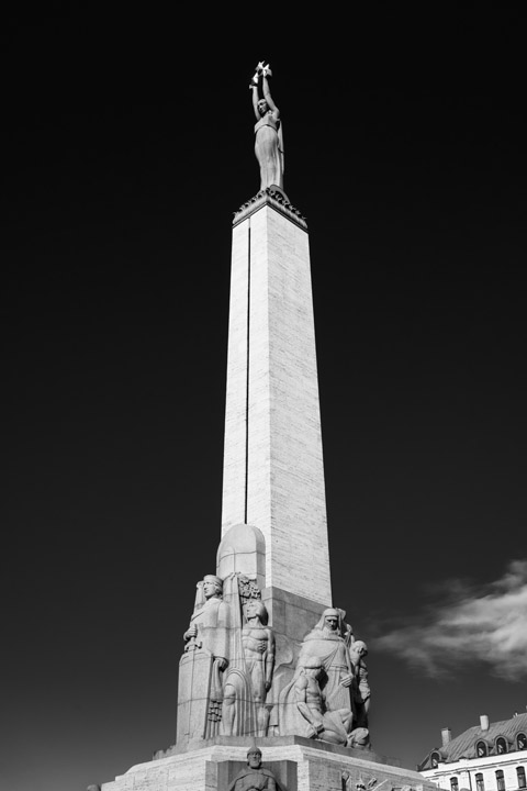 Photograph of Freedom Monument Riga 1