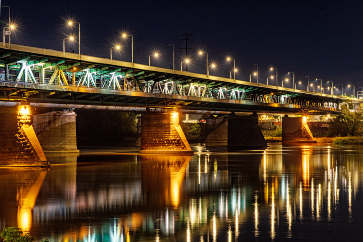 Gdanski Bridge Warsaw