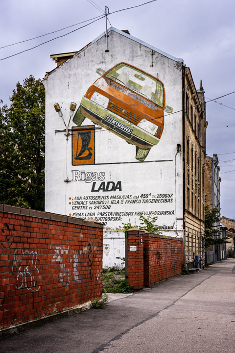 Lada Mural Riga