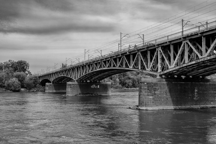 Poniatowski Bridge Warsaw