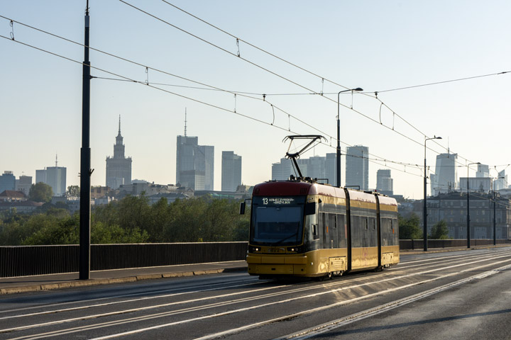 Photograph of Tram Warsaw 1