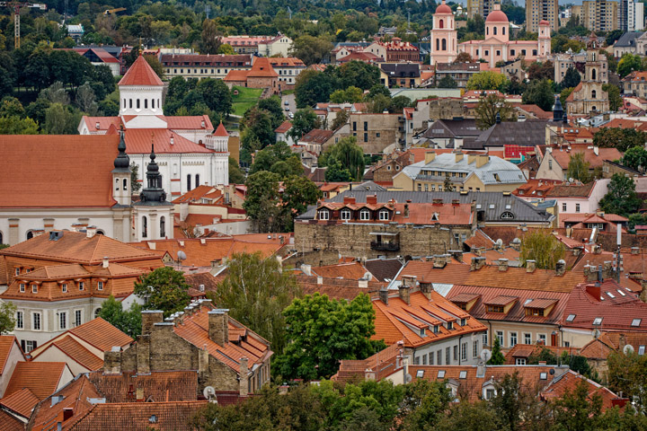 Photograph of Vilnius Old Town