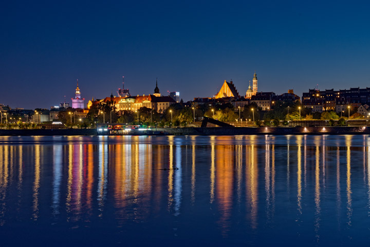 Warsaw Old Town Skyline 1