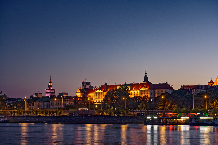 Warsaw Old Town Skyline 2